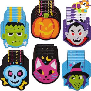 Mini Characters Notepad, 48 Pcs