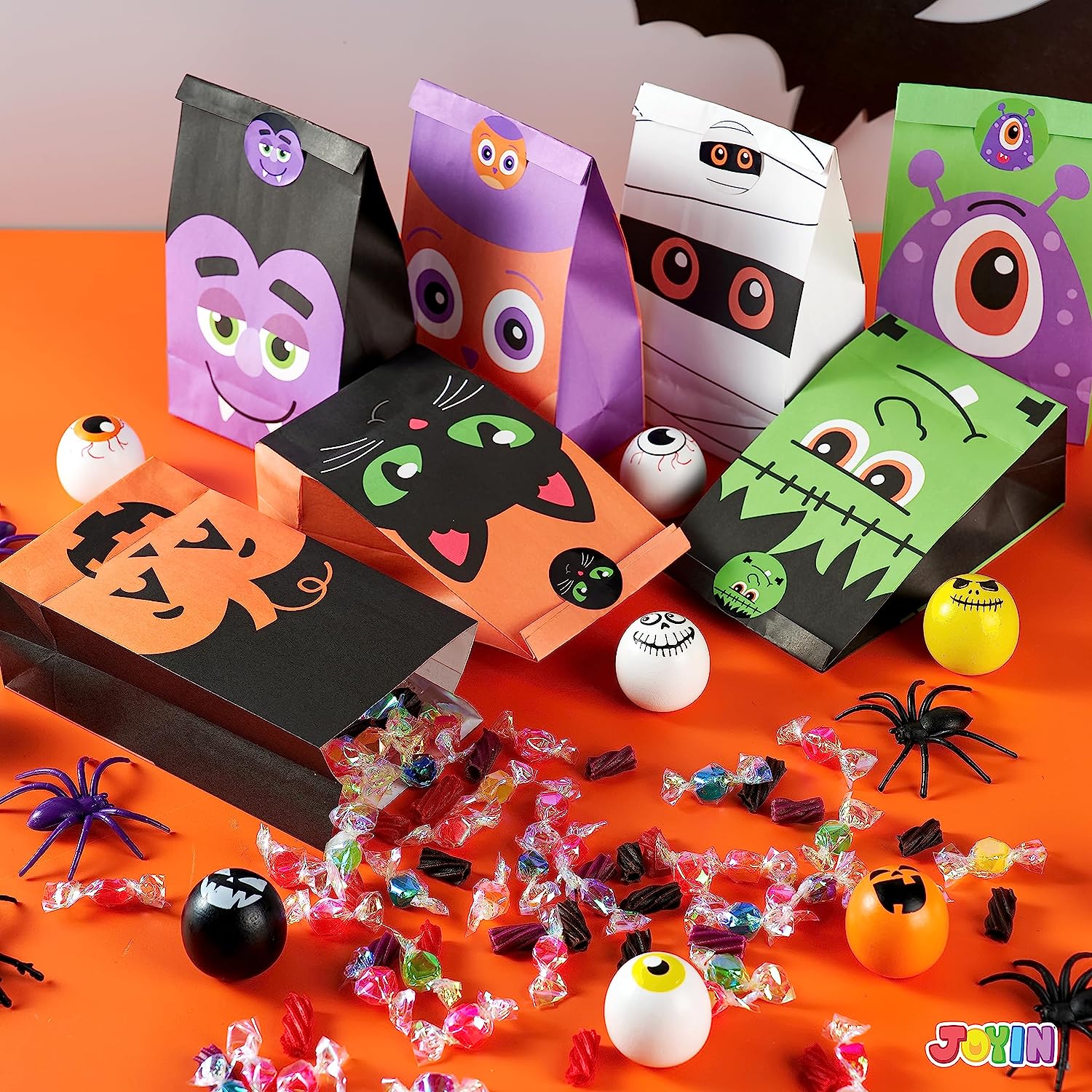 Characters Kraft Paper Treat Bags, 60 Pcs - Image 5