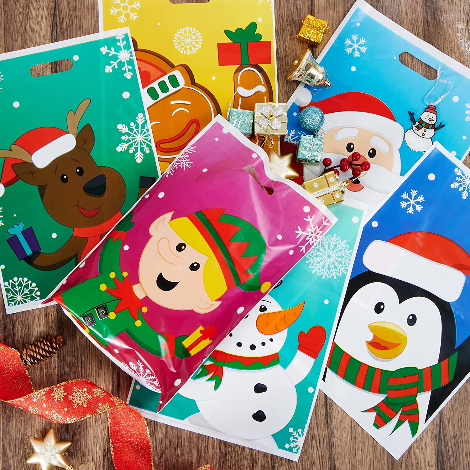 72 Piece Christmas Holiday Bags - Image 6