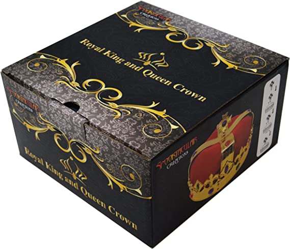 Kings and Queens Royal Crowns, 2 Pack - Image 6