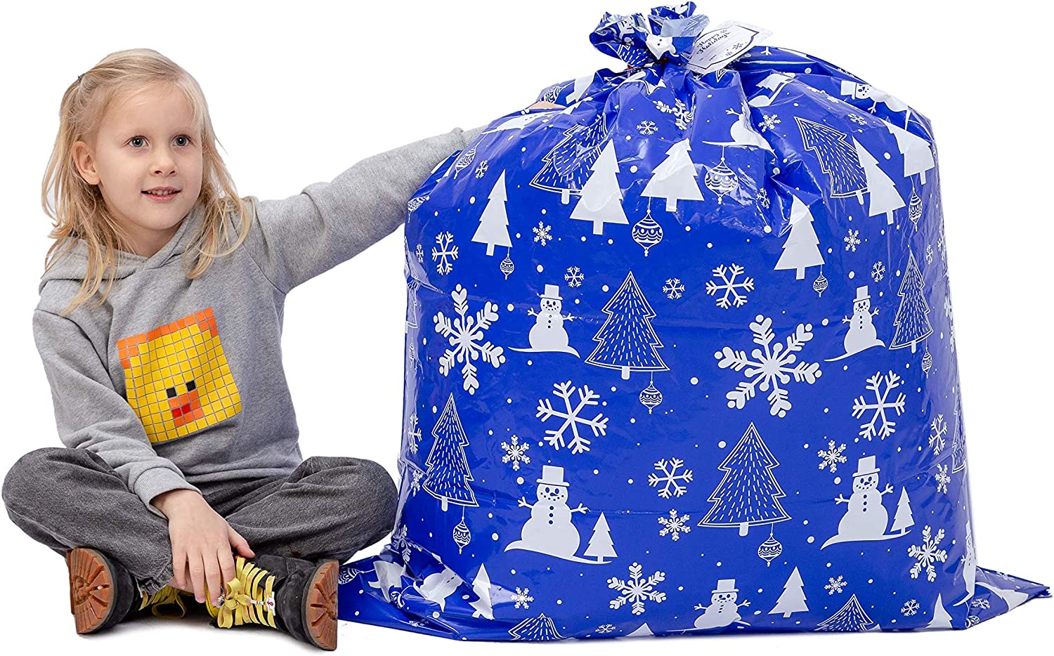 8 Piece Christmas Jumbo Holiday Gift Bags - Image 8