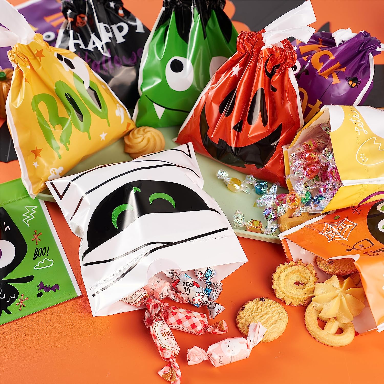 Four-sided Halloween Goody Bags ,108 Pcs - Image 6