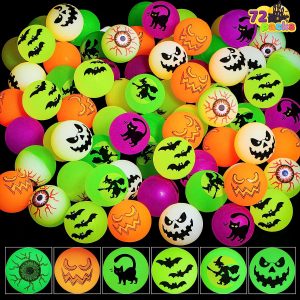 Halloween Bouncing Balls, 72-pack
