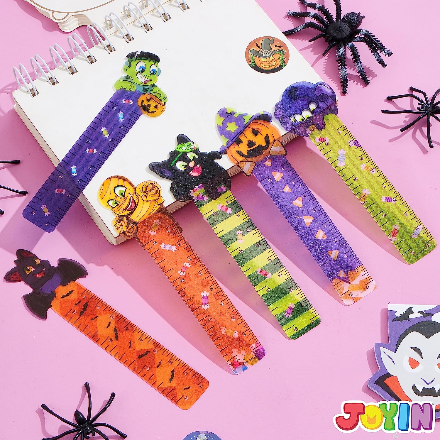 Halloween Bookmark Rulers, 144 Pcs - Image 7