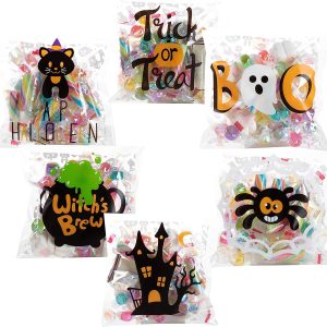 Cellophane Four-sided Treat Bags , 150 pcs