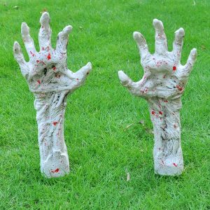 13in White Zombie Arm Stakes