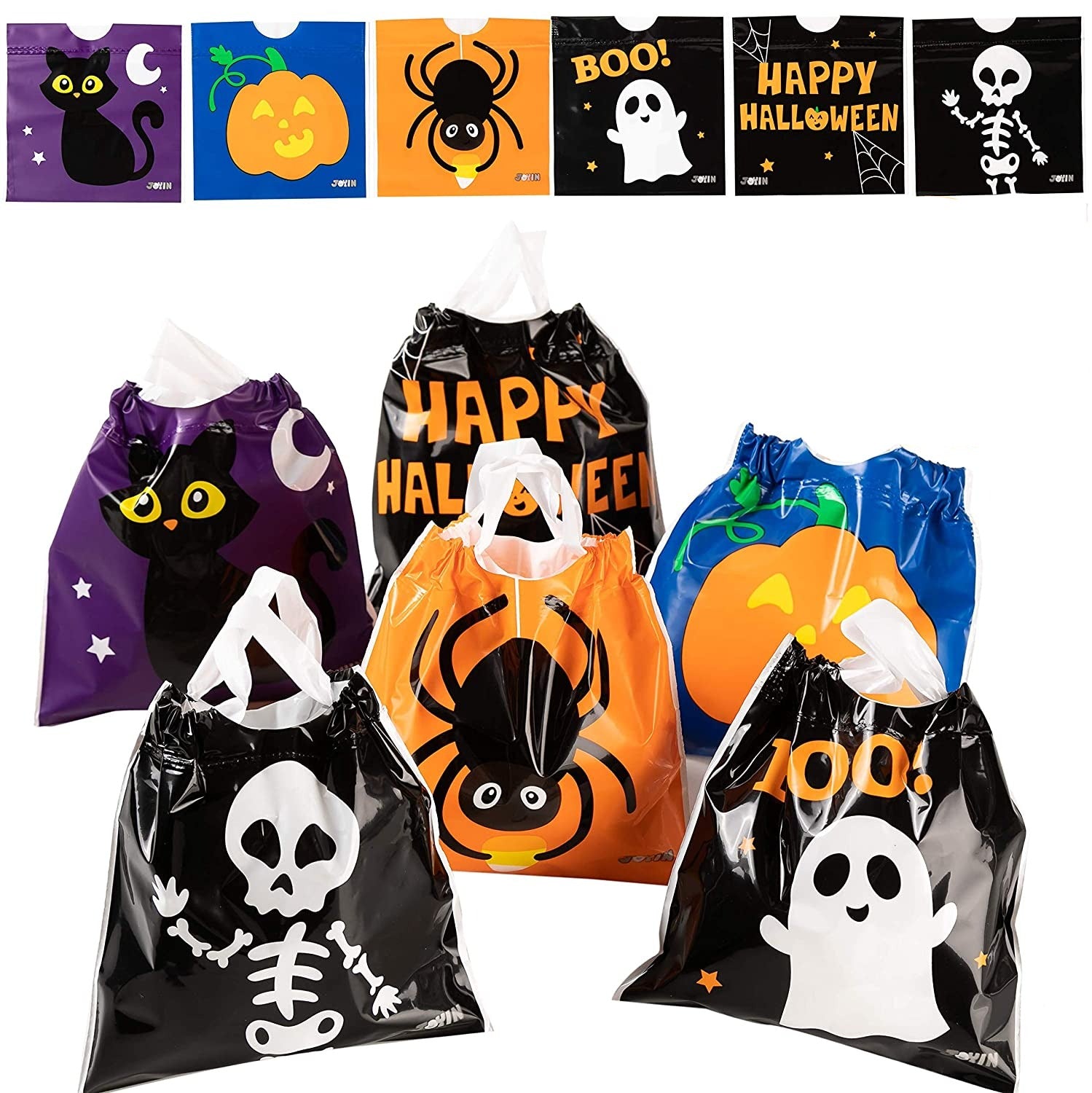 Halloween Drawstring Candy Bag, 96 Pcs - Image 2