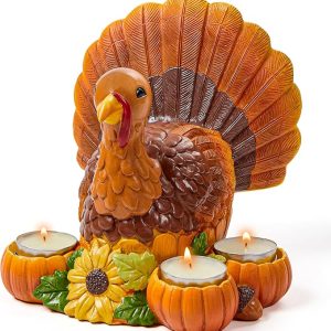 Thanksgiving Turkey Candle Holders