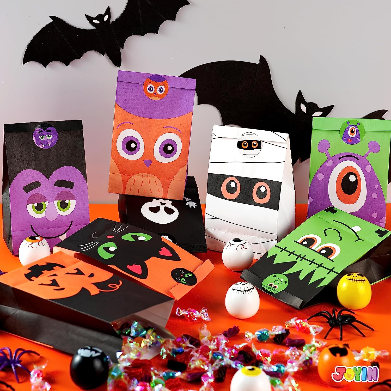 Characters Kraft Paper Treat Bags, 60 Pcs - Image 8