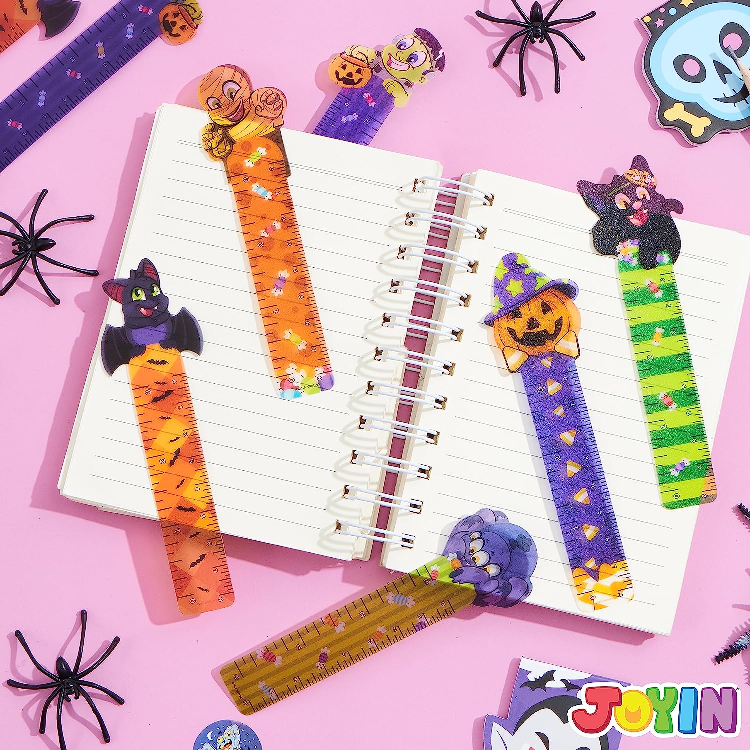 Halloween Bookmark Rulers, 144 Pcs - Image 6