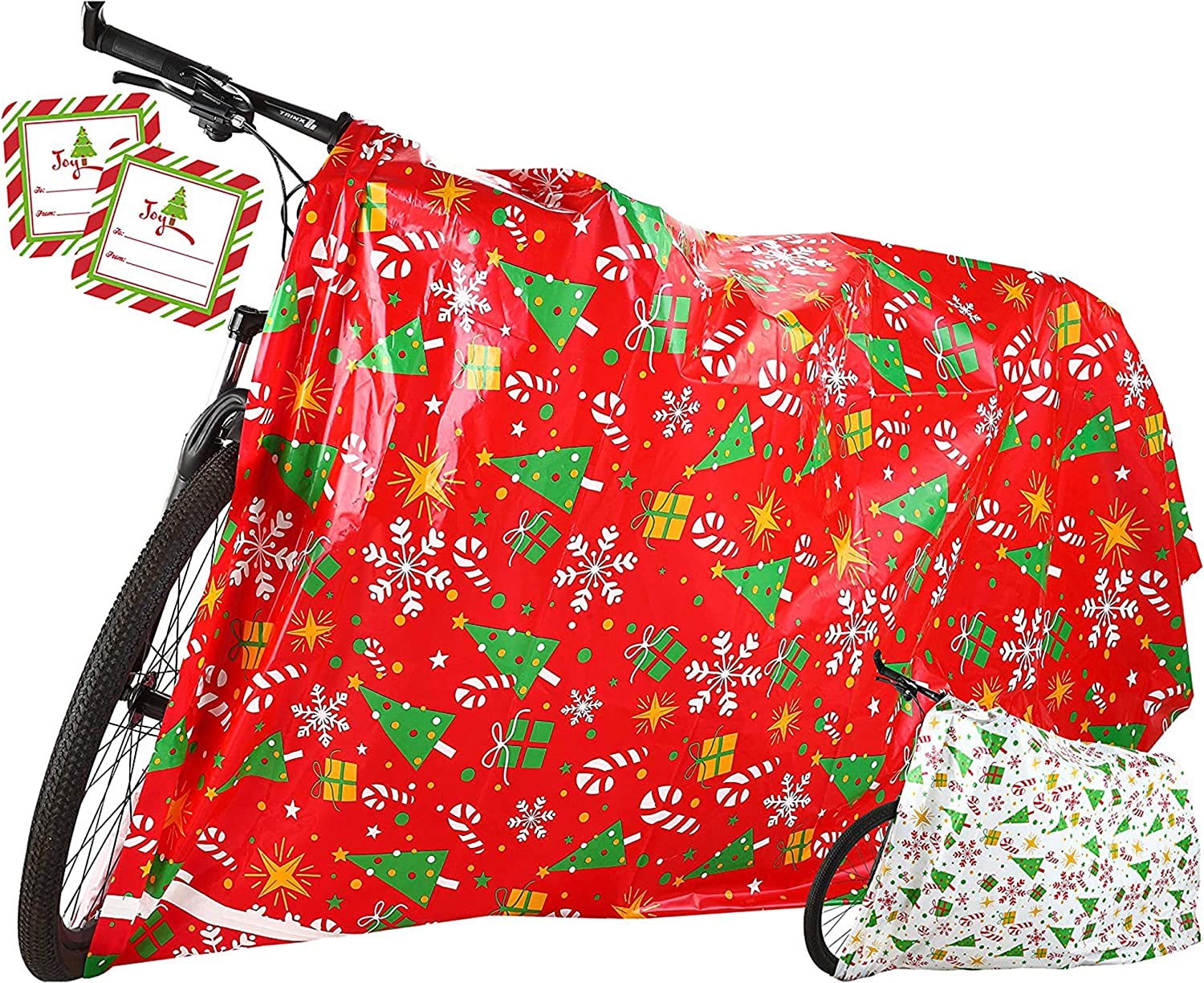 72in Giant Bike Size Gift Bags, 2 Pcs - Image 2