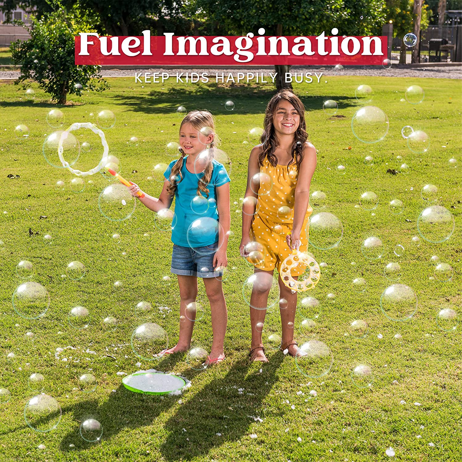 Bubble Maker Wands, 6 Pcs - Image 2