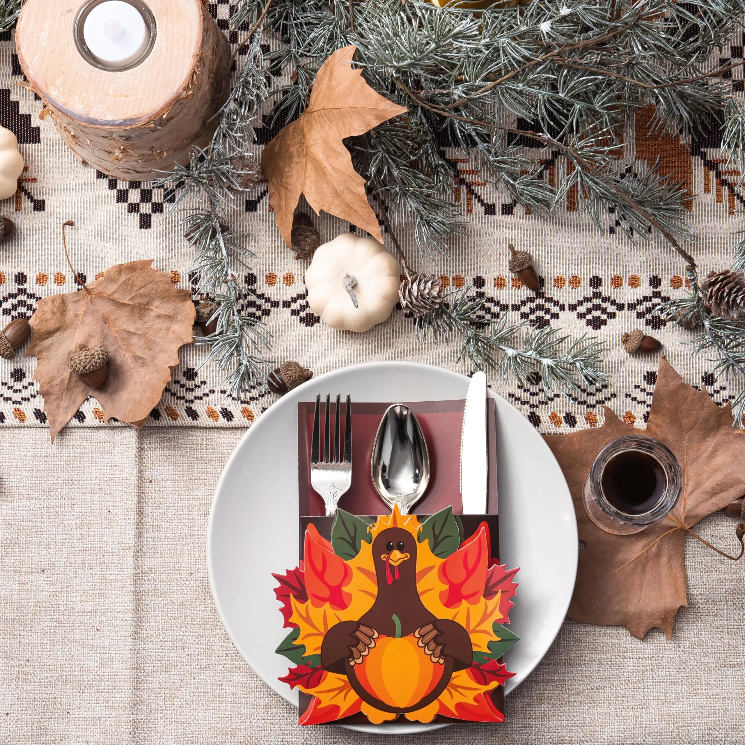 18 Count Thanksgiving Cutlery Holder Set for Thanksgiving - Image 8