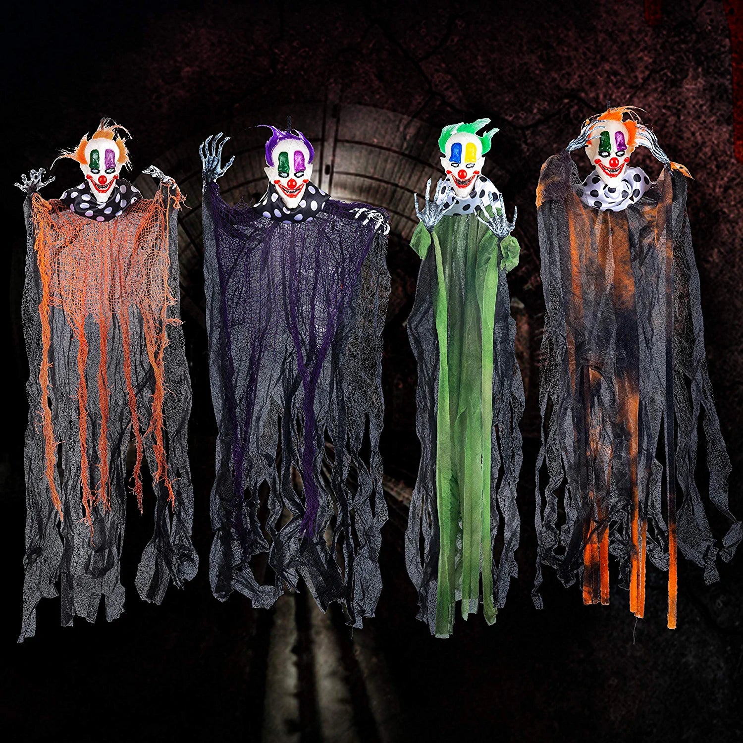 Hanging Clowns, 4 Pack - Image 5