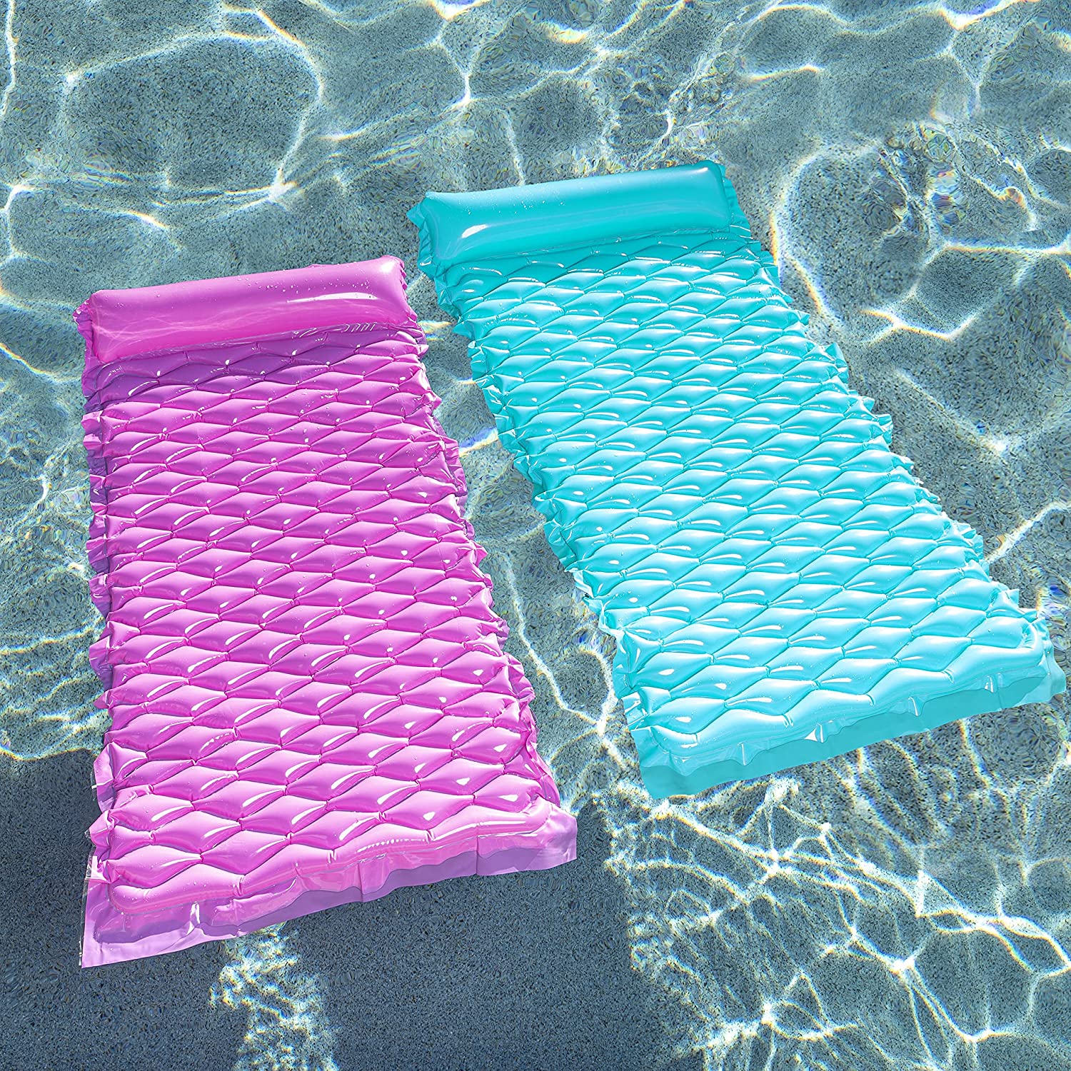 SLOOSH - Inflatable Wave Pool Mat, 2 Pcs - Image 8