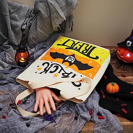 3 Large Halloween Tote Bags - Image 7
