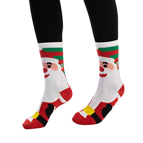 Soft Cotton Christmas Socks Set, 12 Pack - Image 6