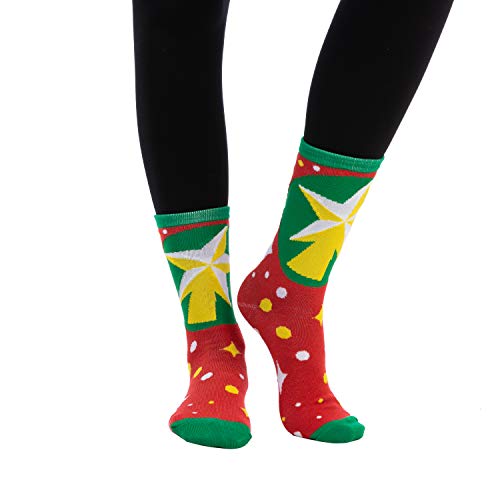 Soft Cotton Christmas Socks Set, 12 Pack - Image 4