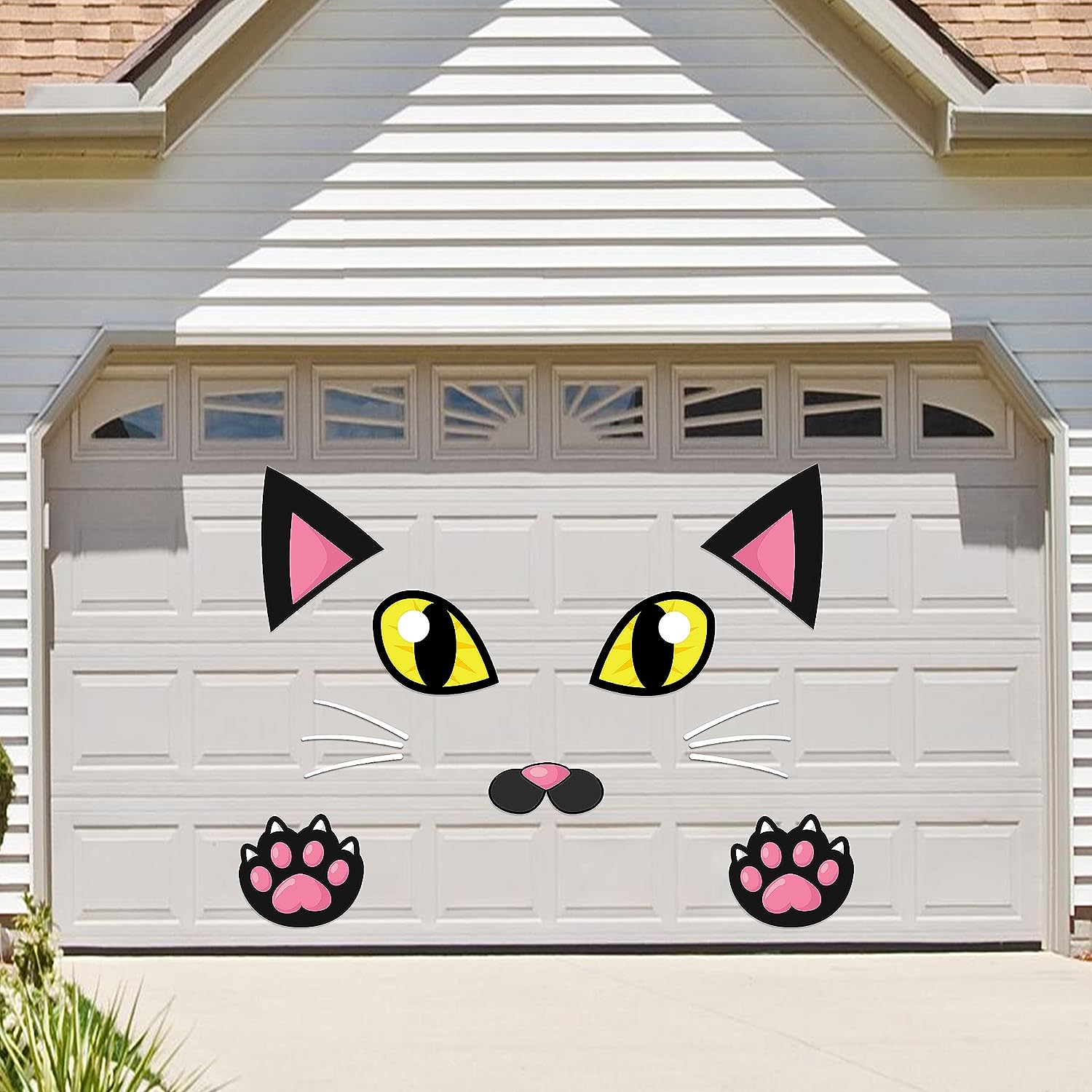 Black Cat Halloween Trunk or Treat Decor Kit - Image 5