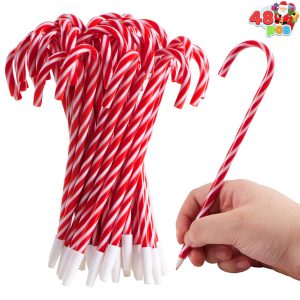 Candy Cane Ball Point Pens,48 Pcs