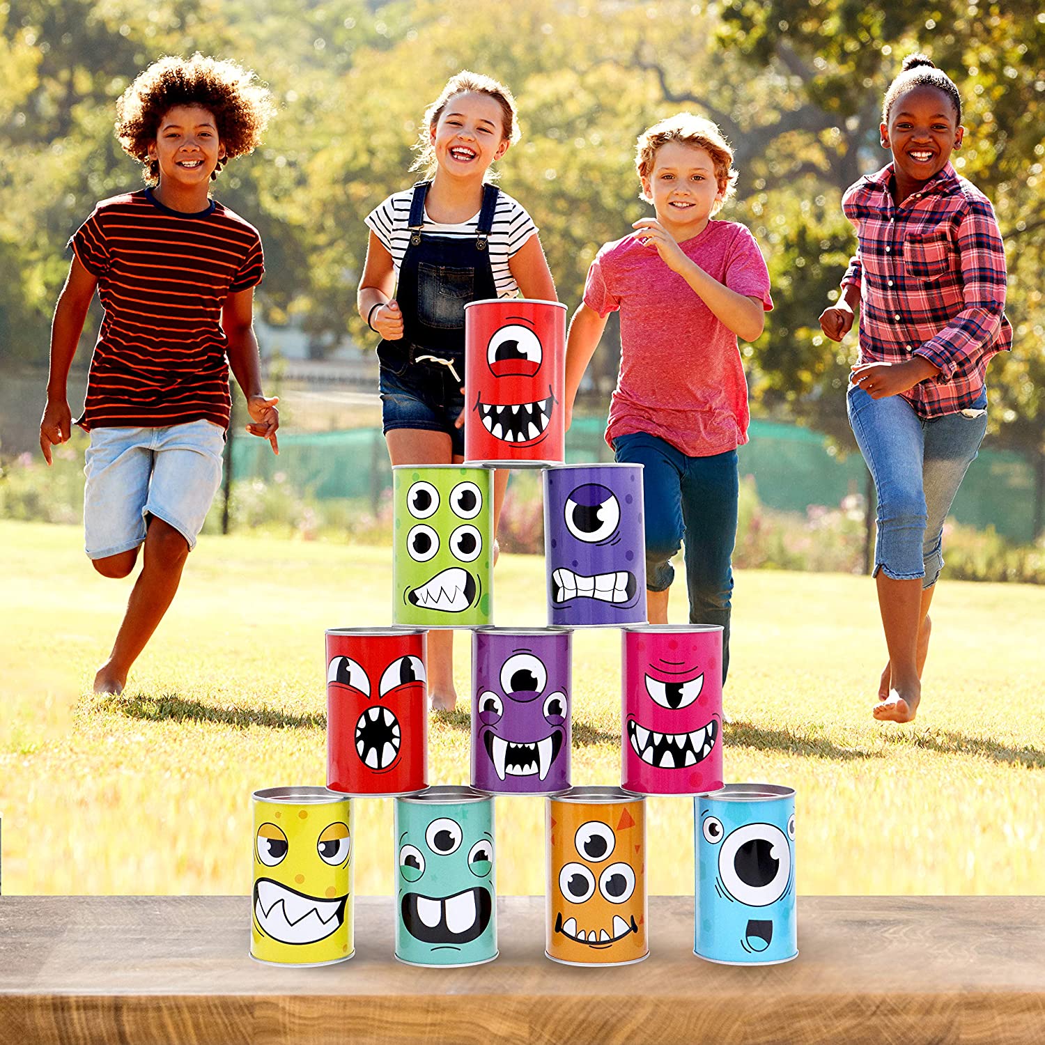 Carnival Bean Bag Toss Can Game Set, 13 Pcs - Image 7
