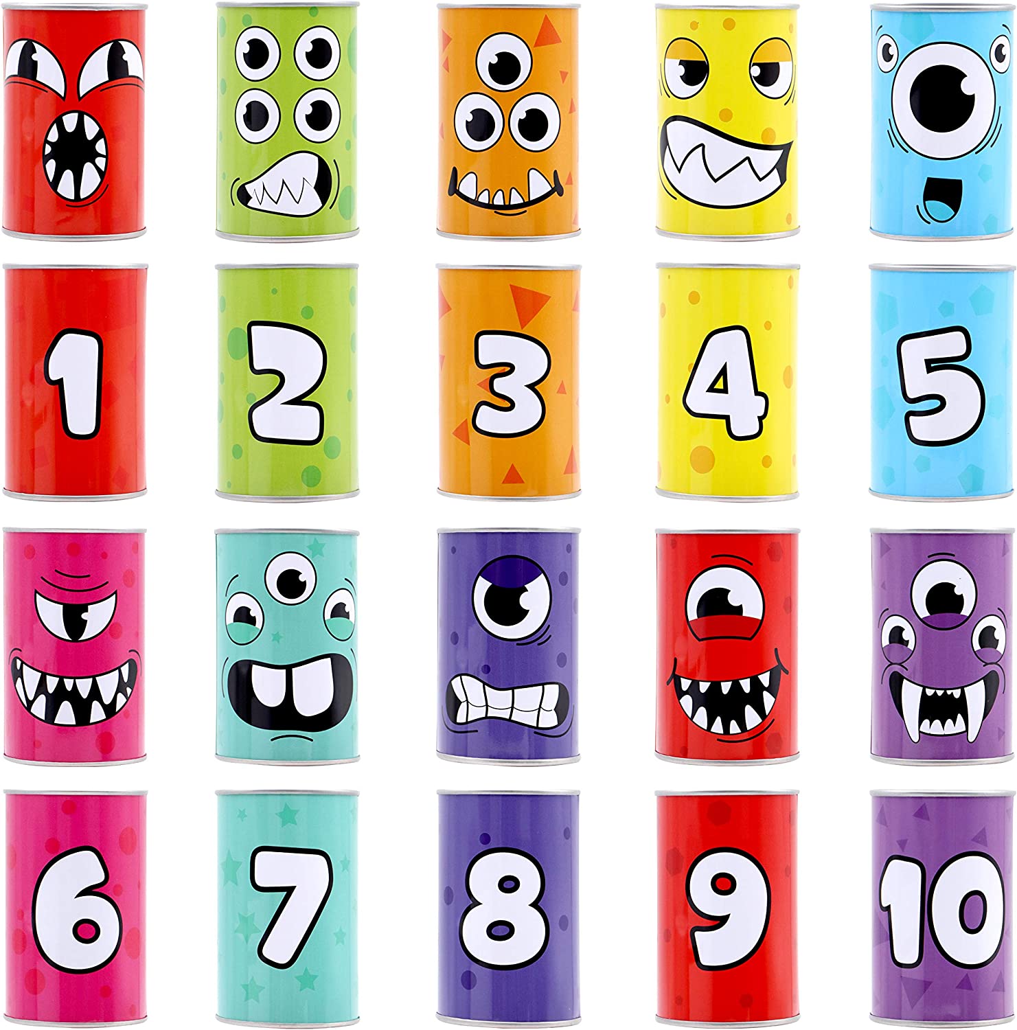Carnival Bean Bag Toss Can Game Set, 13 Pcs - Image 3