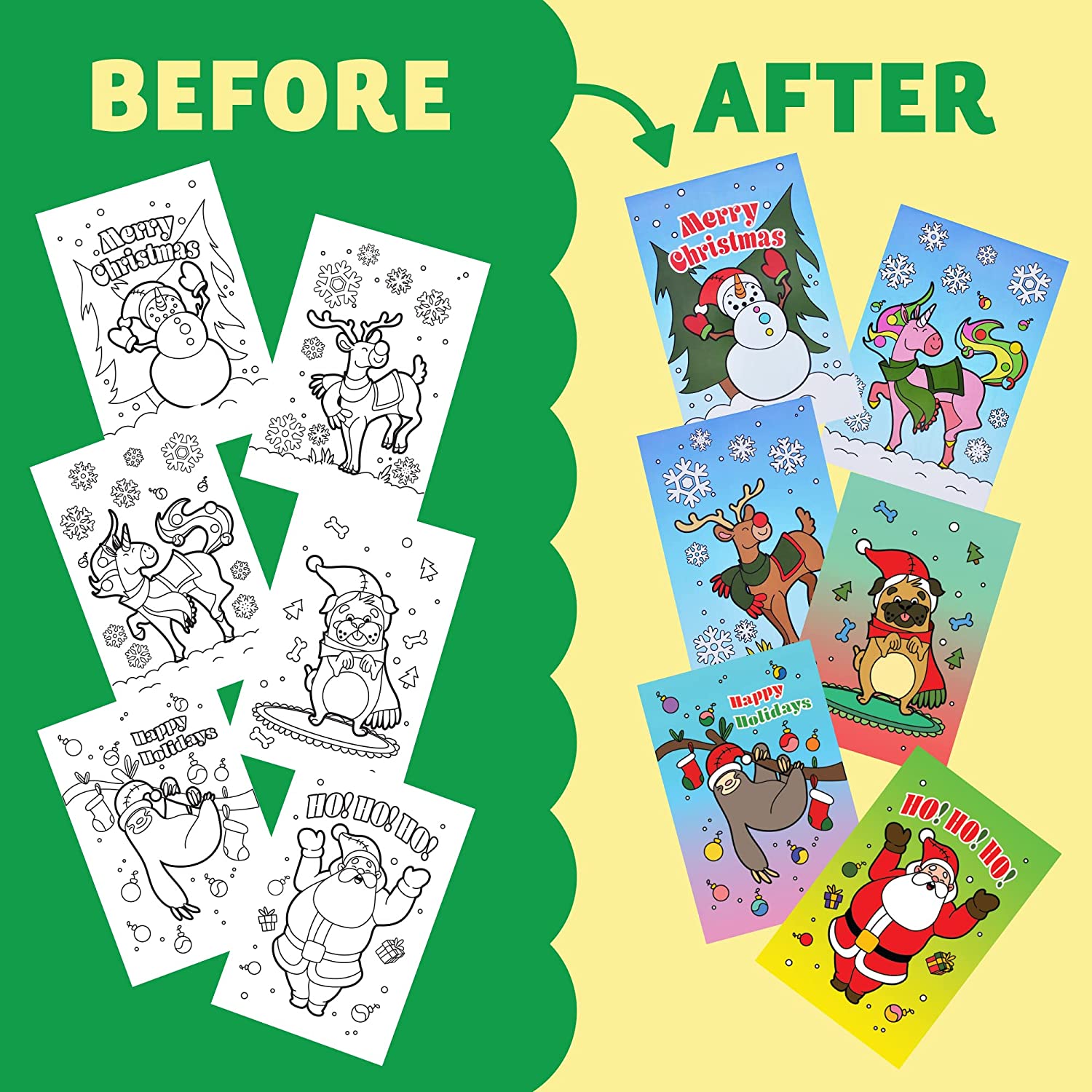 Christmas Coloring Book - Image 4
