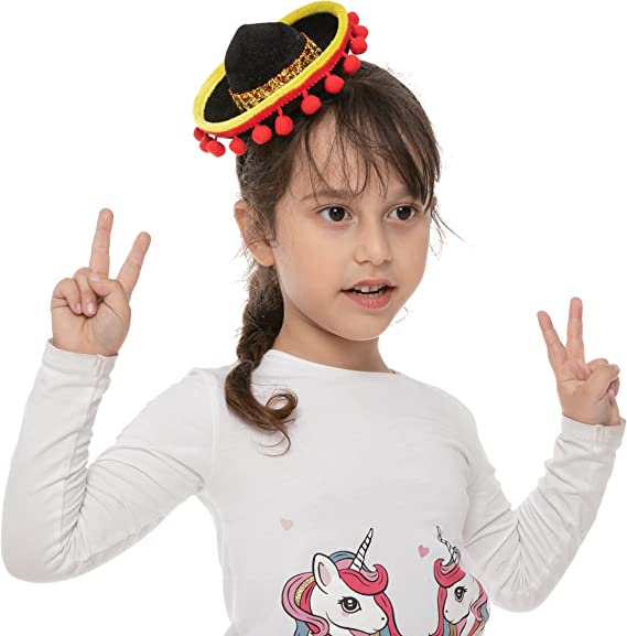 Cinco De Mayo Sombrero Headband, 6 Pack - Image 7