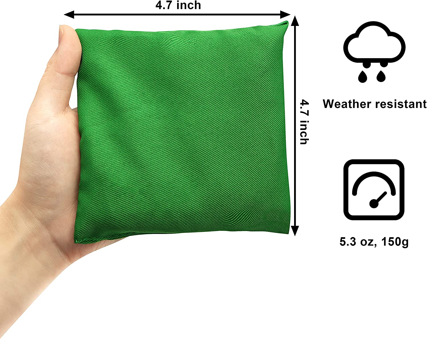 FIELDAY - Nylon All-Weather Bean Bags, 16 Pack - Image 3