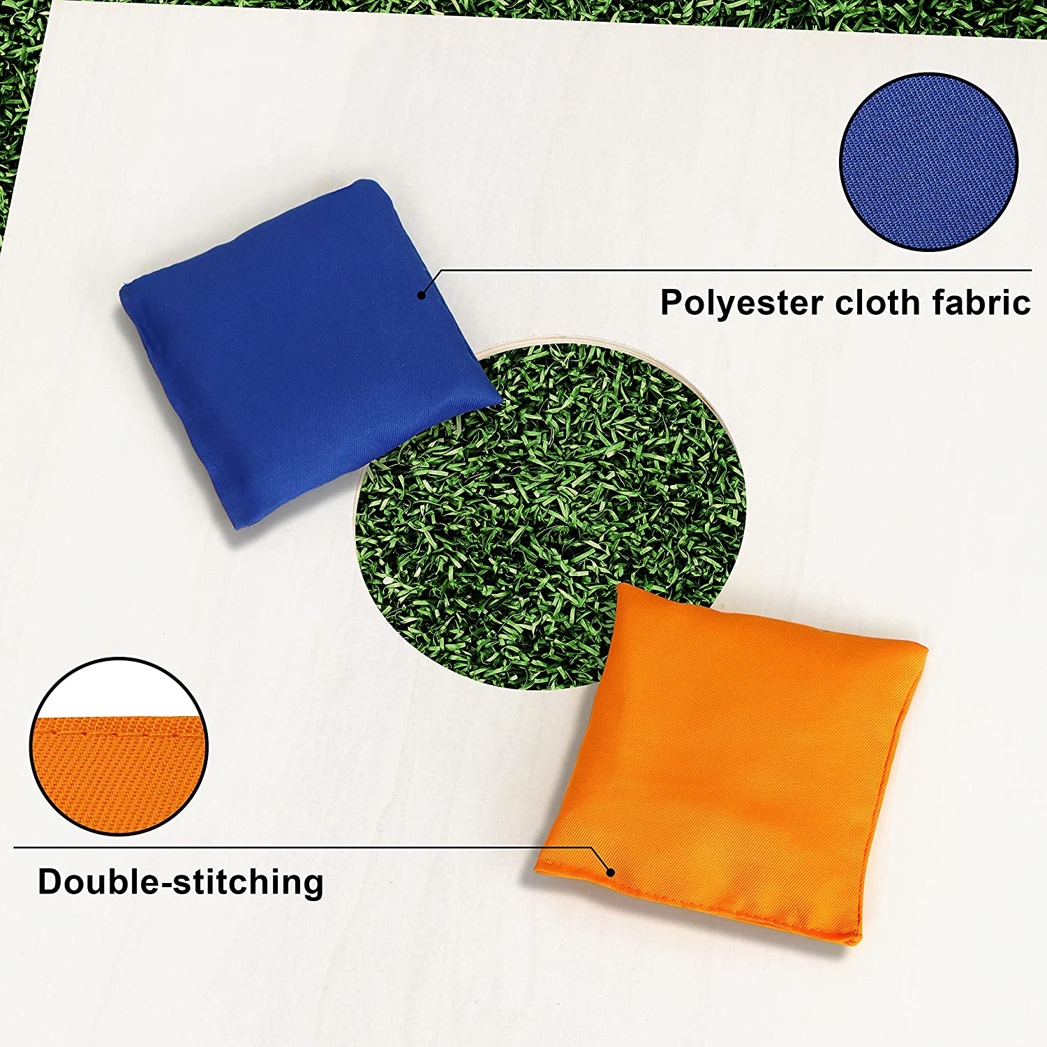 FIELDAY - Nylon All-Weather Bean Bags, 16 Pack - Image 5