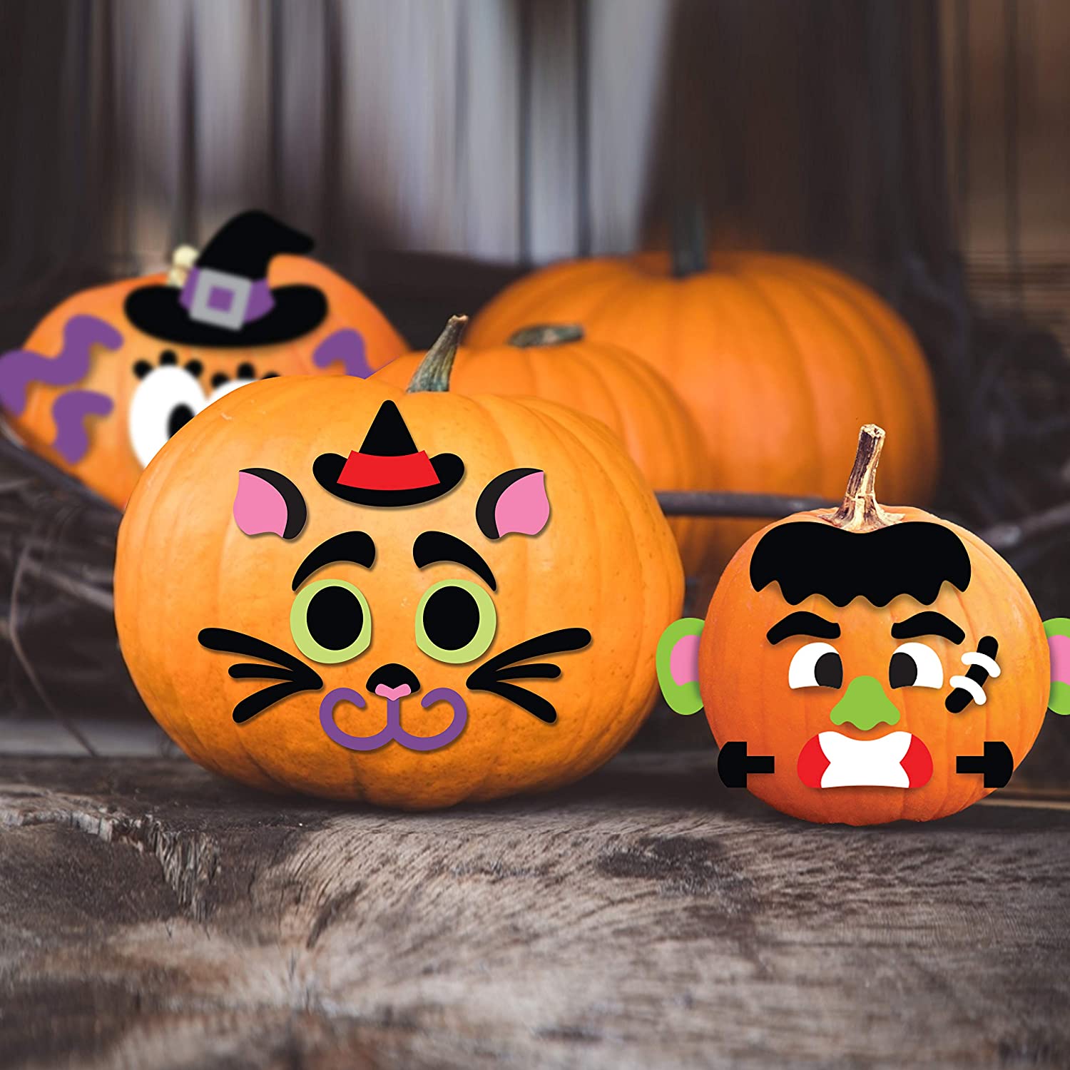 Halloween Decoration Foam Stickers, 18 Pcs - Image 7
