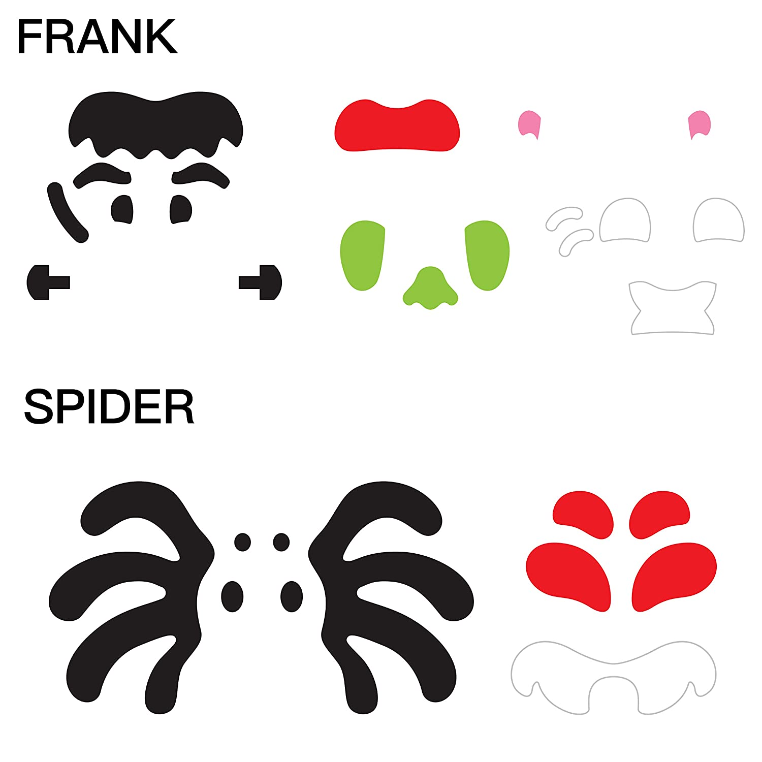 Halloween Decoration Foam Stickers, 18 Pcs - Image 4