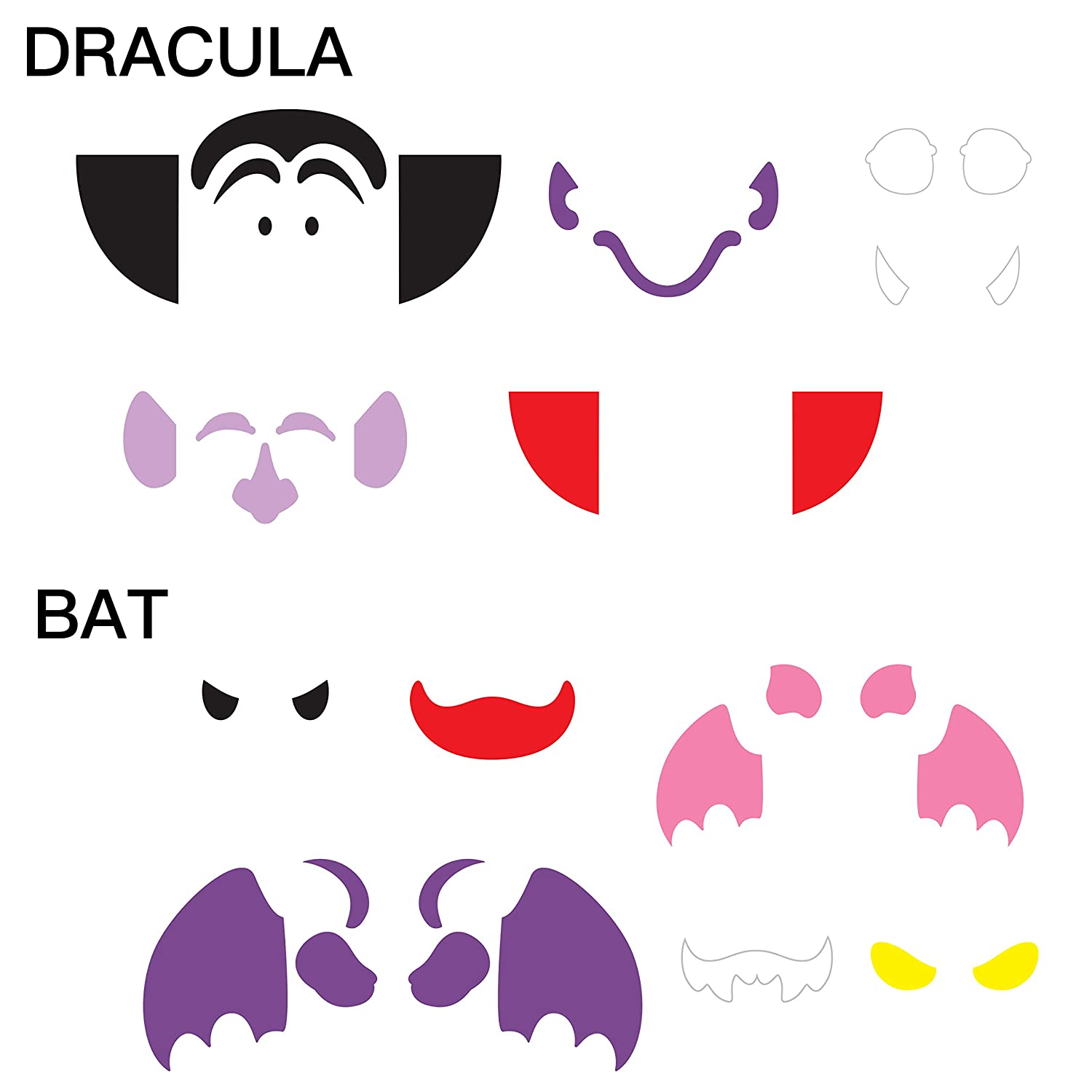 Halloween Decoration Foam Stickers, 18 Pcs - Image 5