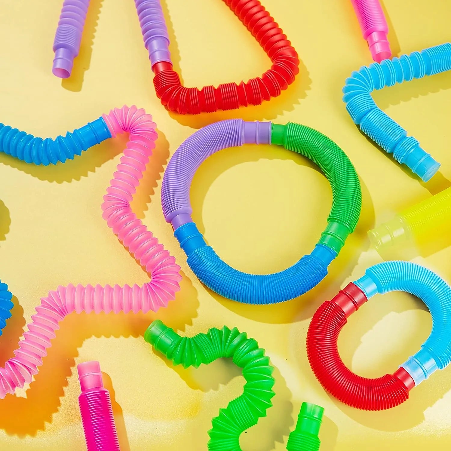 18 Pack Pop Tubes, Fidget Tubes Party Favors in9 Colors - Image 8