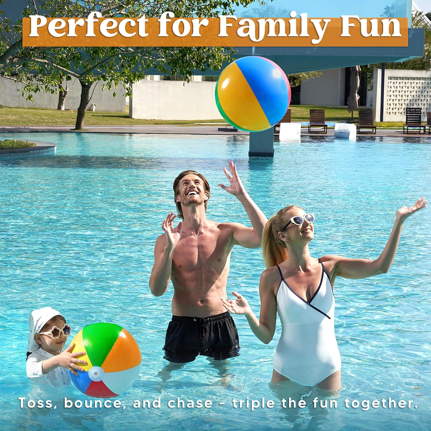 JOYIN 20 Inflatable Beach Balls (2-Pack) - Image 3