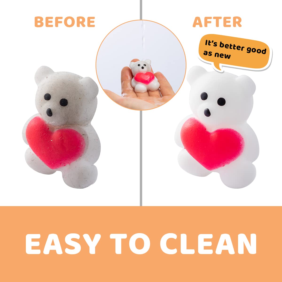 JOYIN 36 Pcs Valentines Day Mochi Squishy Toys - Image 4