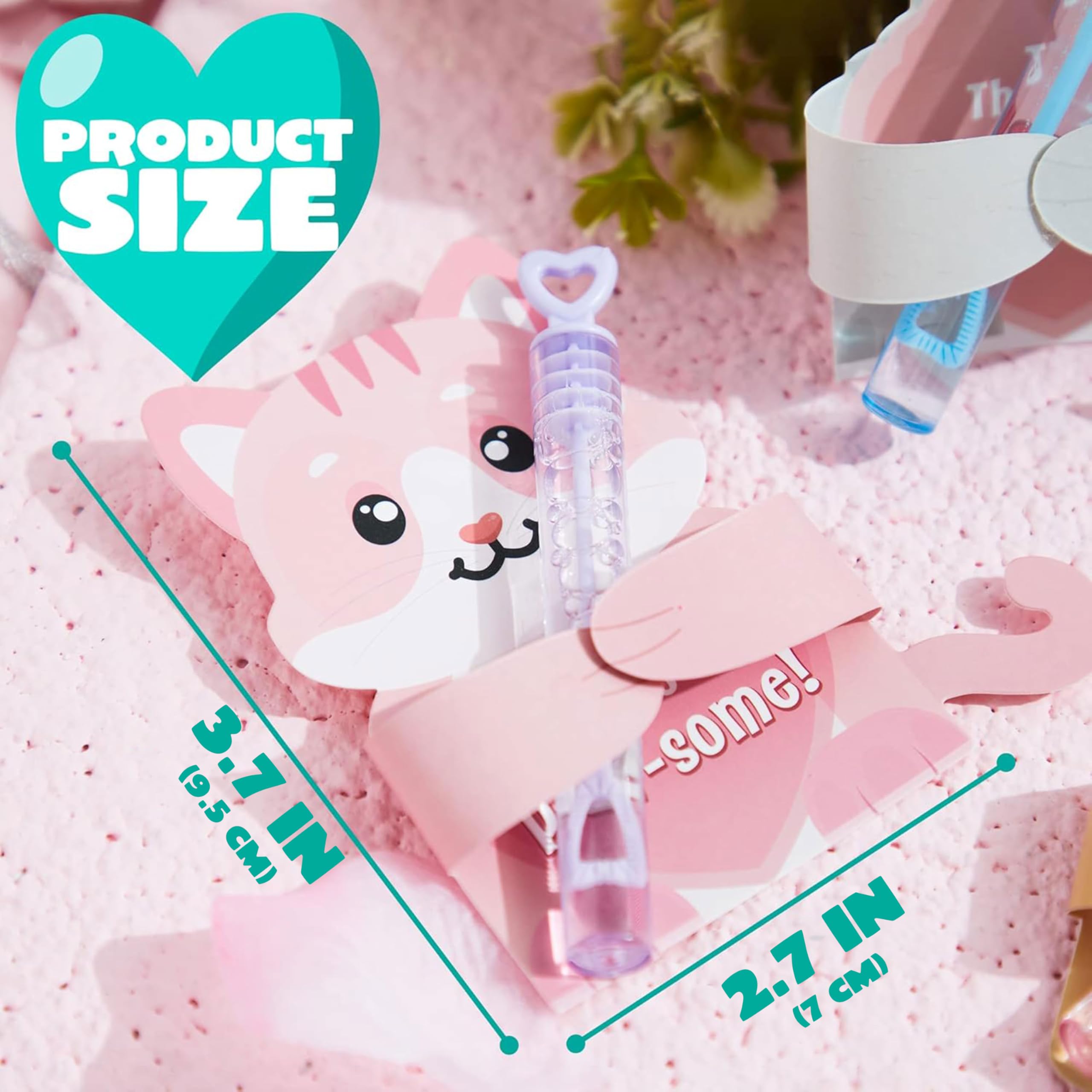 JOYIN 48 Pcs Valentine’s Greeting Cards Candy Holder Cards for Kids Holiday Reward Prizes - Image 5