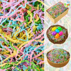 JOYIN 8 oz Easter Shredded Paper Grass