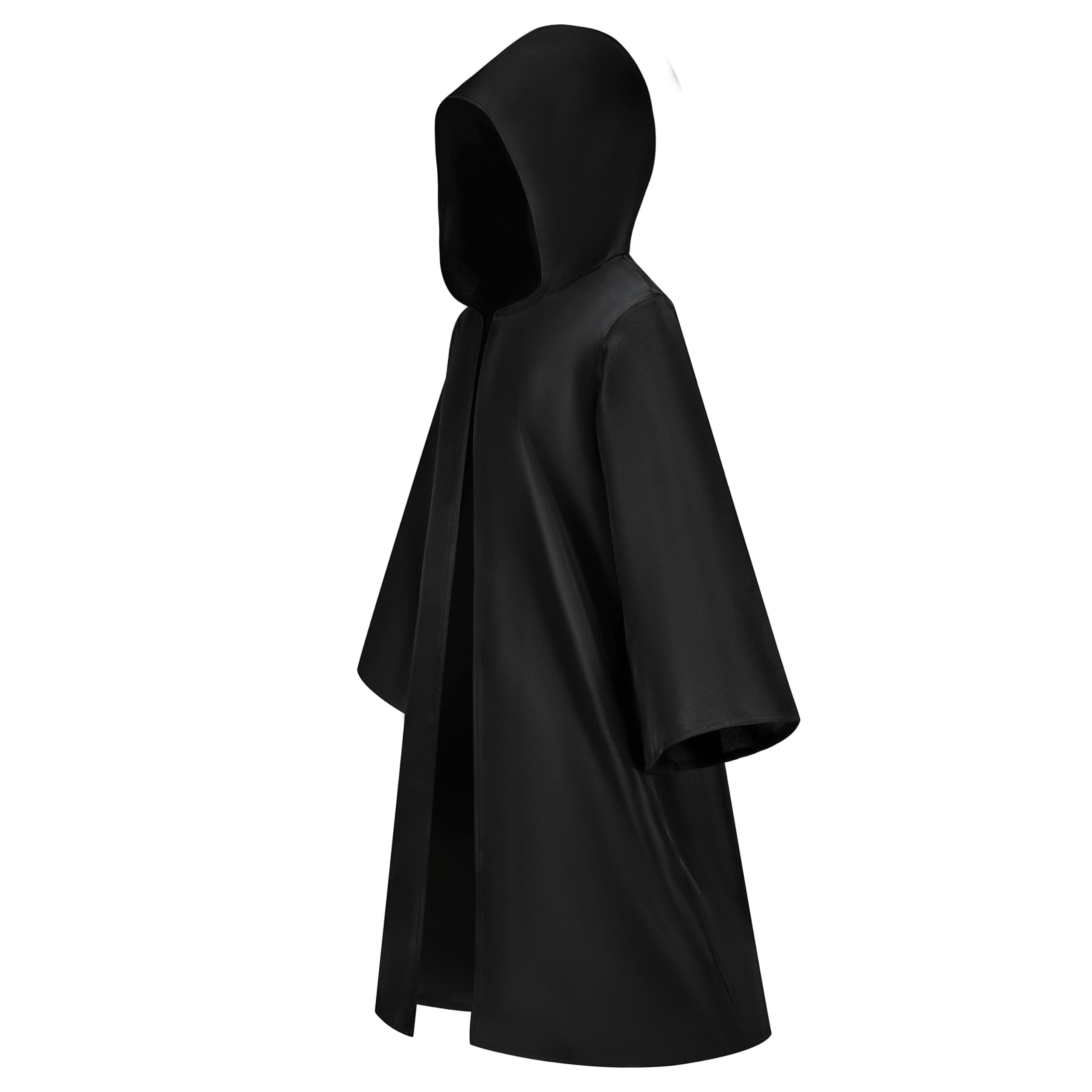 JOYIN Boys Black Hooded Cloak Knight Costume - Kids Halloween Tunic Robe - Image 3