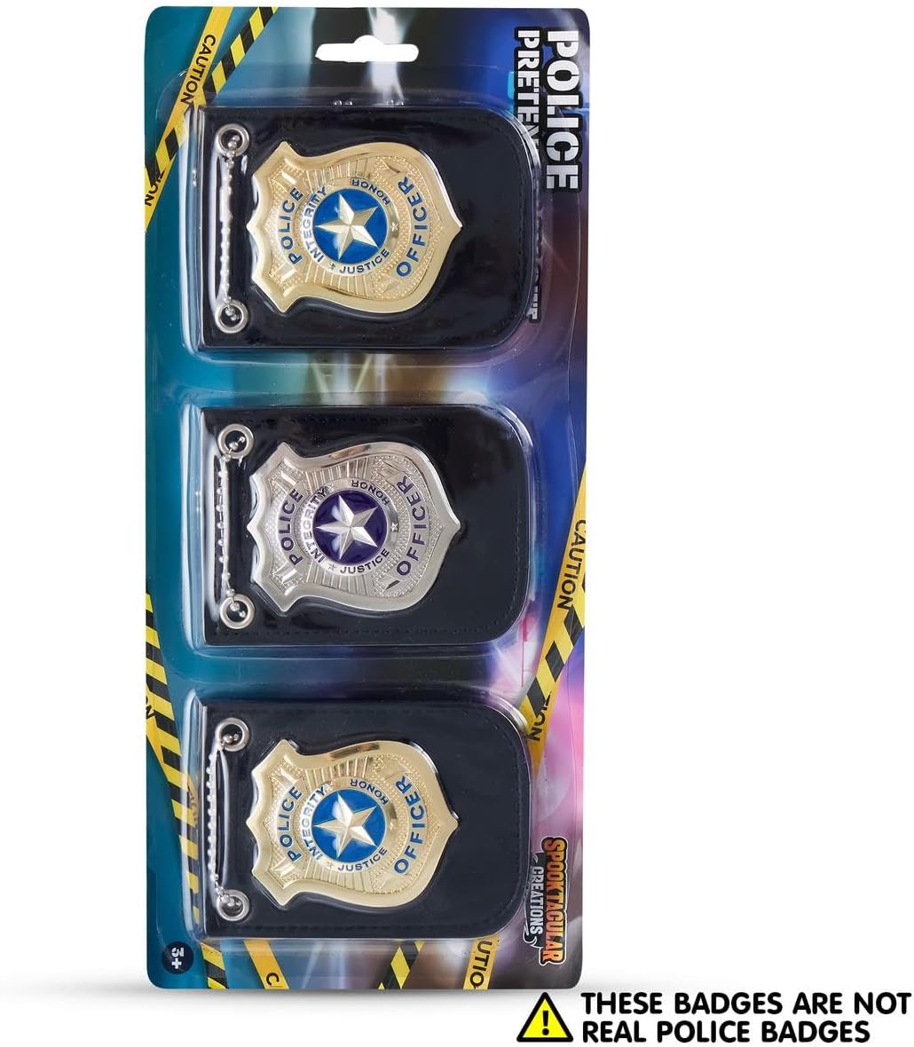 JOYIN Creations Kids Police Badge & Detective Necklace Set - Image 4