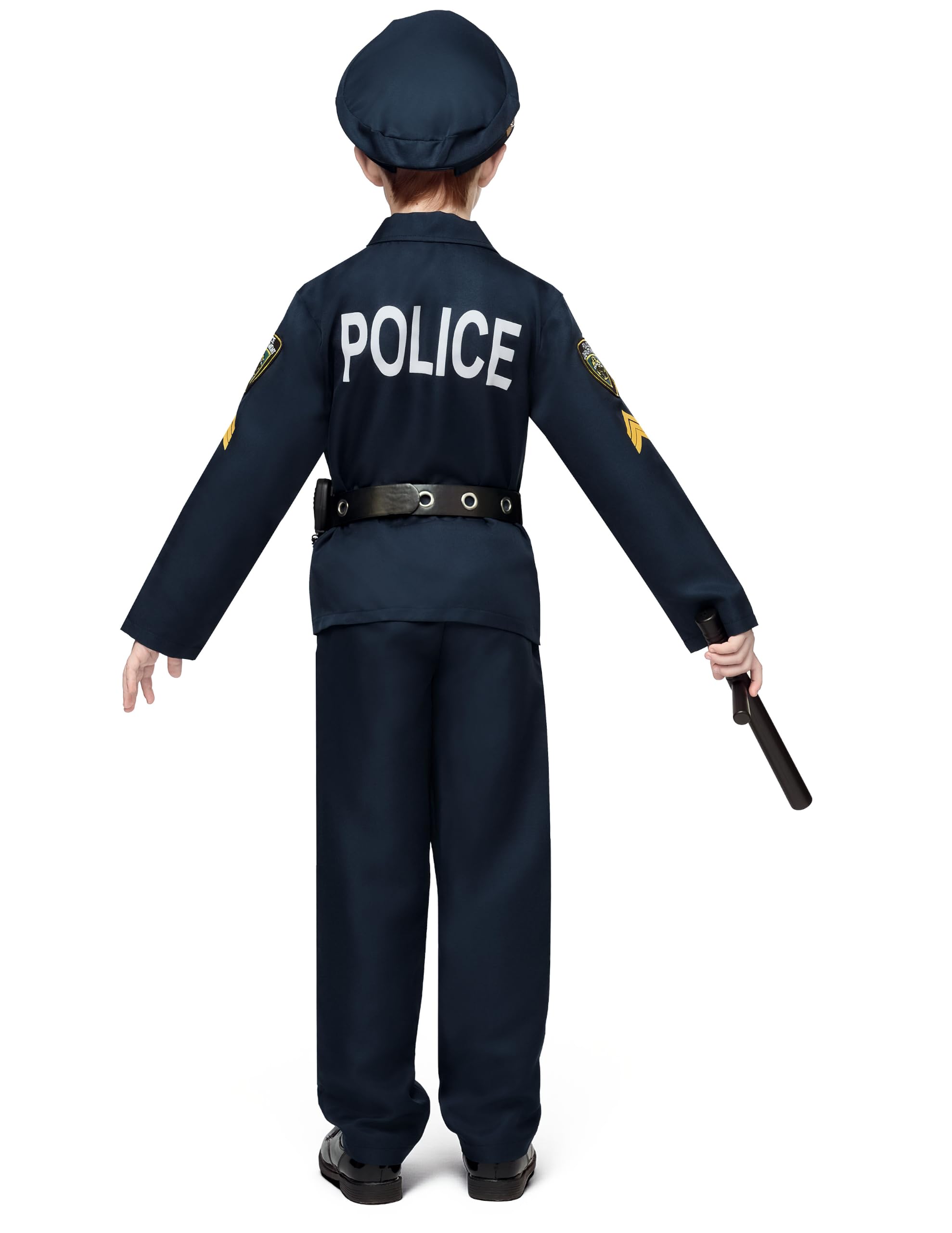JOYIN Kids Police Officer Costume - Boys Halloween Cop Outfit - Image 5