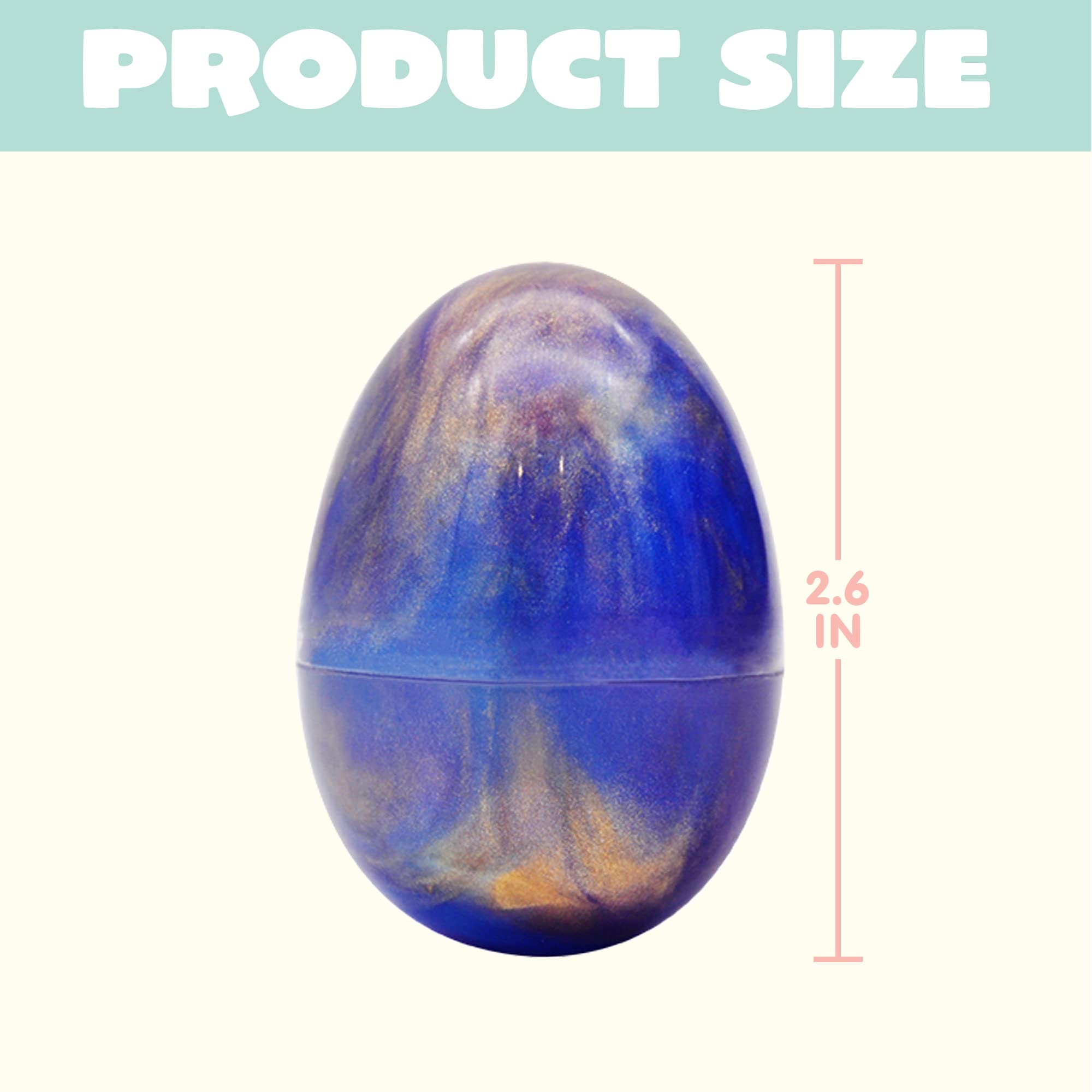 Joyin 12 Pcs Prefilled Easter Eggs with Galaxy Slime & Toys - Image 6