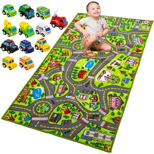 Joyin Playmat City Life Carpet Playmat w/ Cars