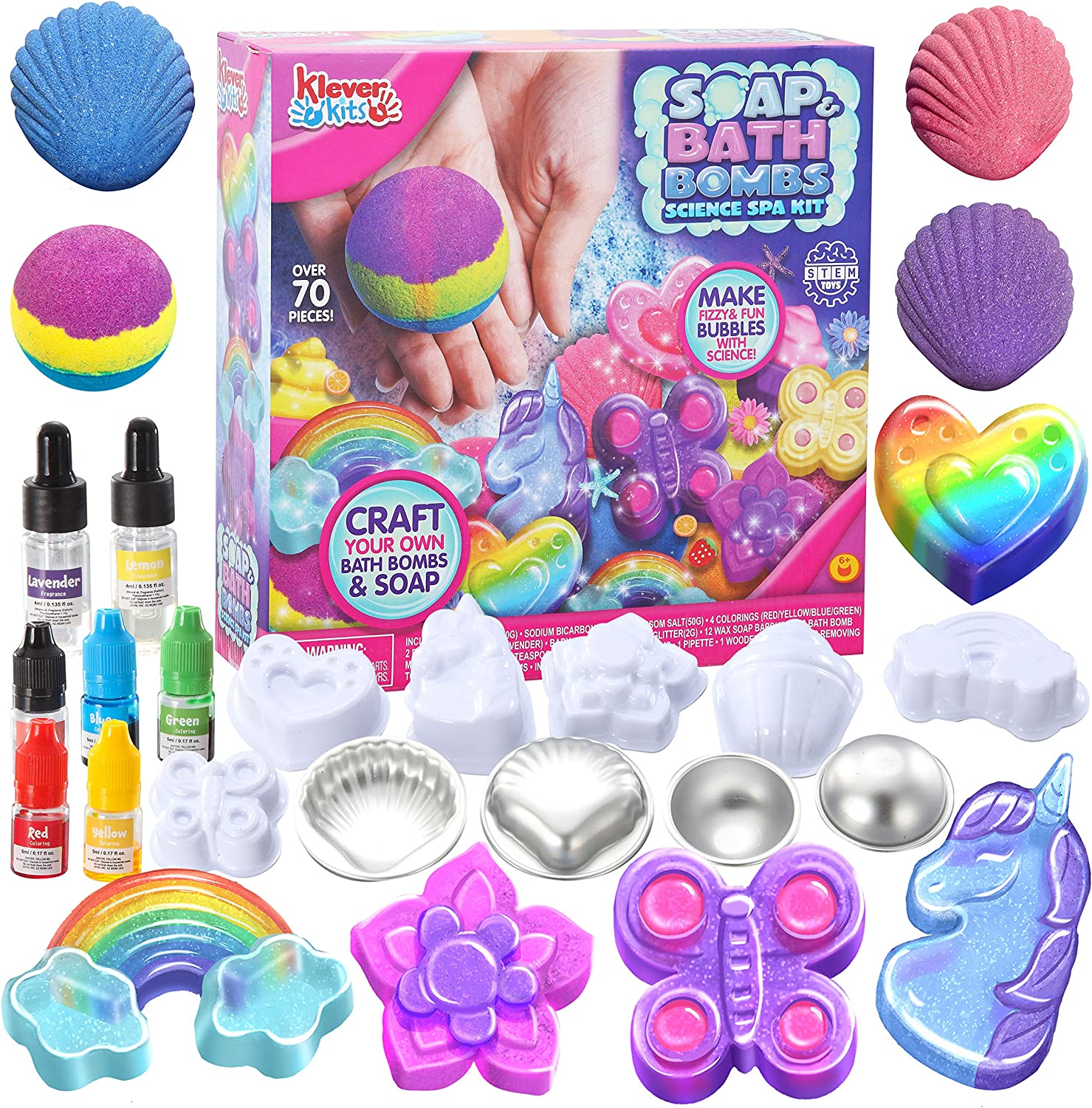 KLEVER KITS - DIY Bath Bomb and Soap Kit - Image 5