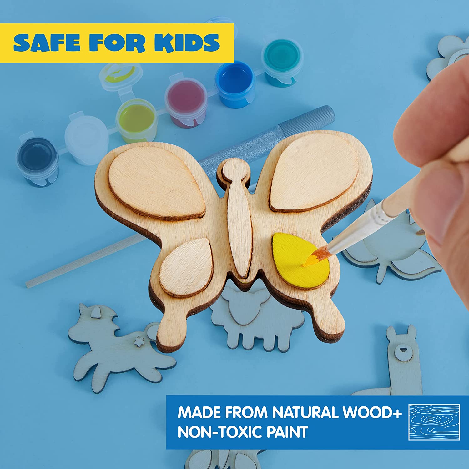 12 Pcs Wooden Magnet - KLEVER KITS - Image 3