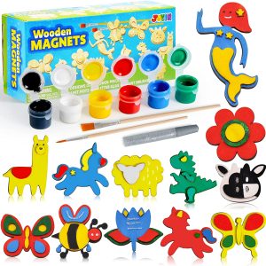 12 Pcs Wooden Magnet - KLEVER KITS
