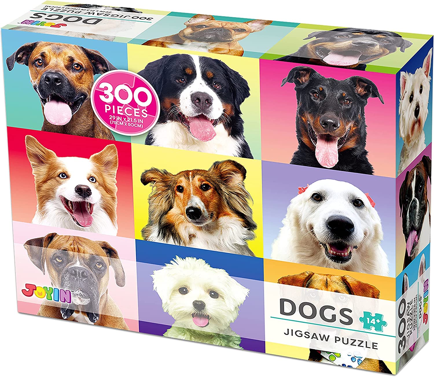 Multicolor Dogs Puzzles, 300 Pcs - Image 5
