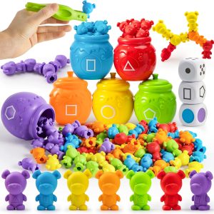 PLAY-ACT Counting and Sorting Bears Toy Set