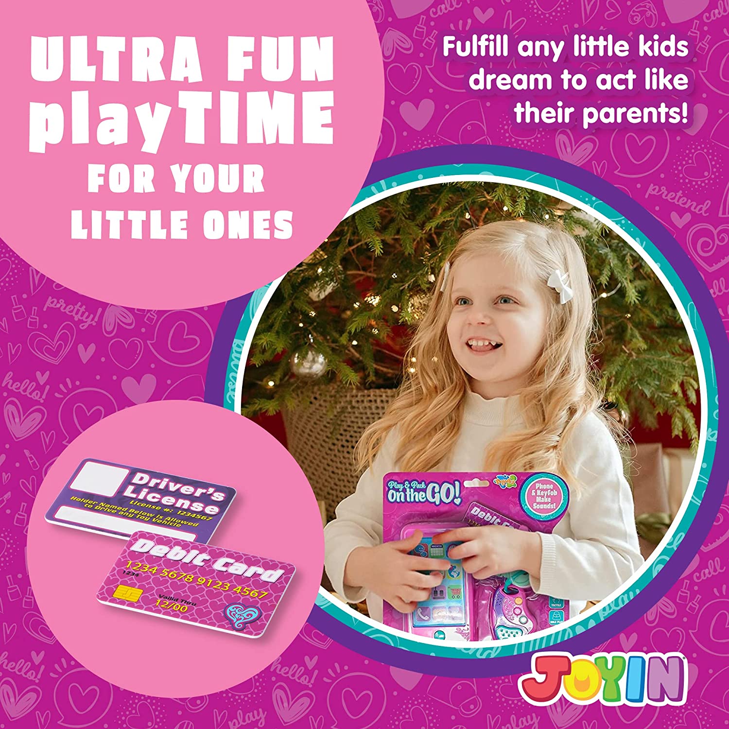 Play Smart Phone, Key Toy And Credit Cards Set - Image 5