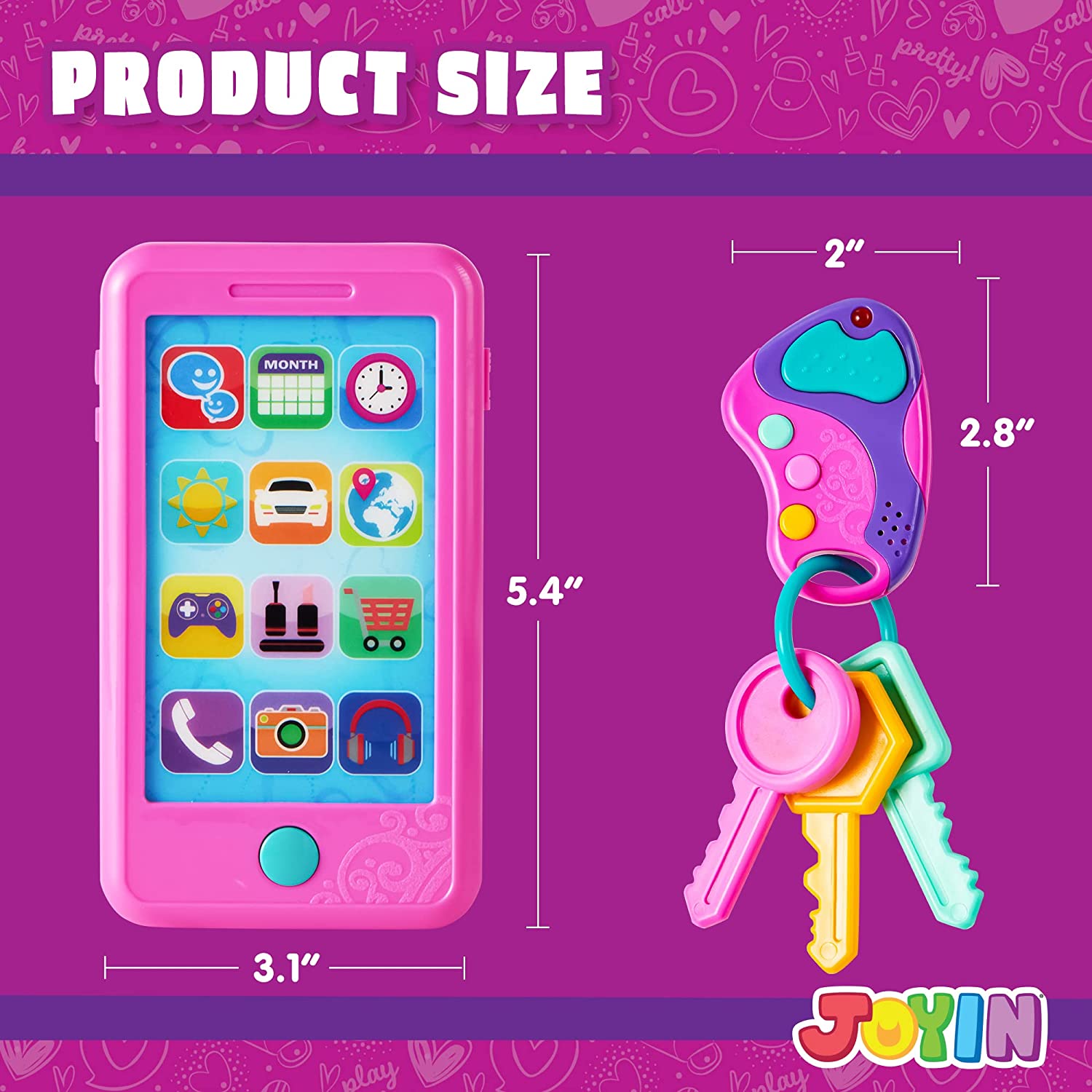 Play Smart Phone, Key Toy And Credit Cards Set - Image 7